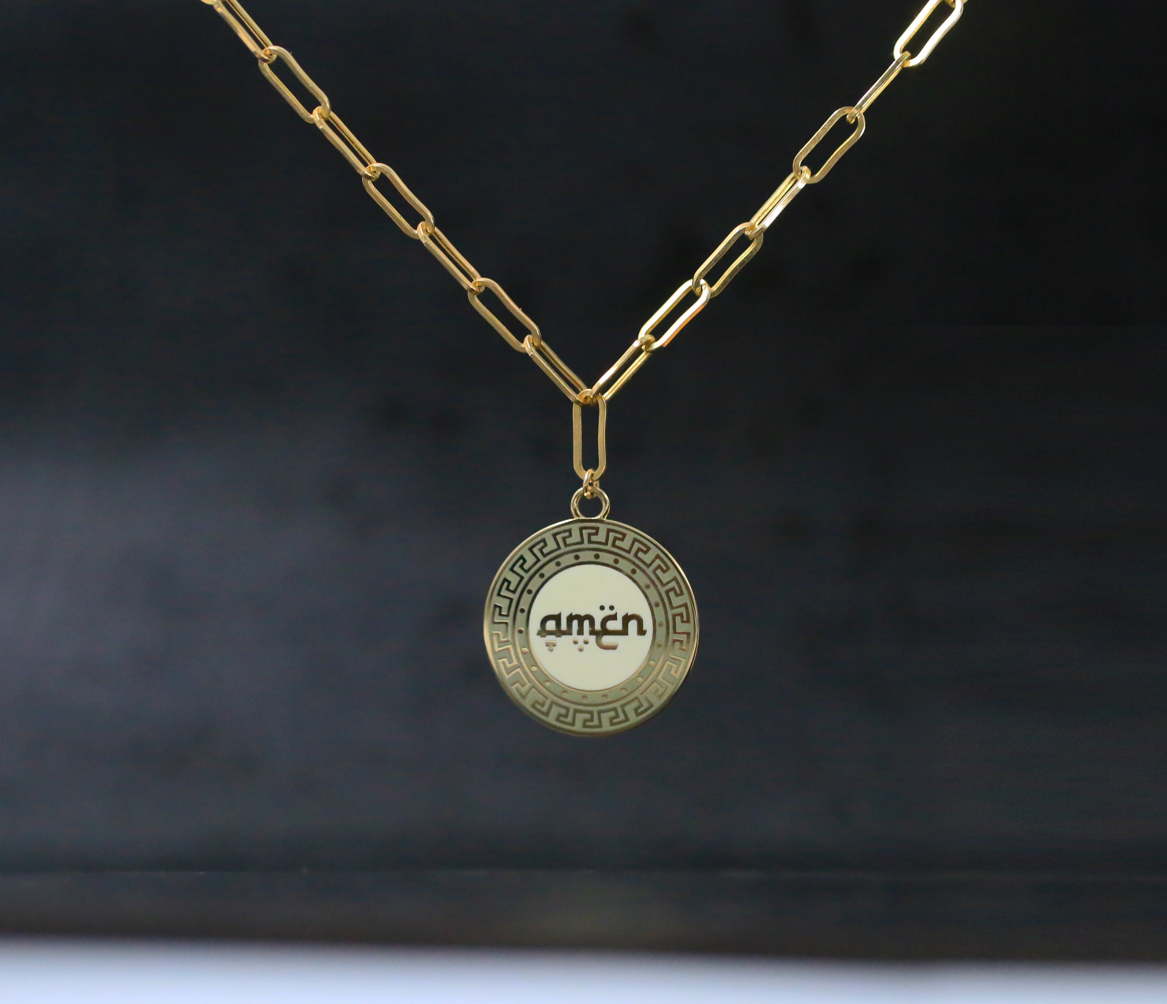 Gold Medallion - available in 4 colors