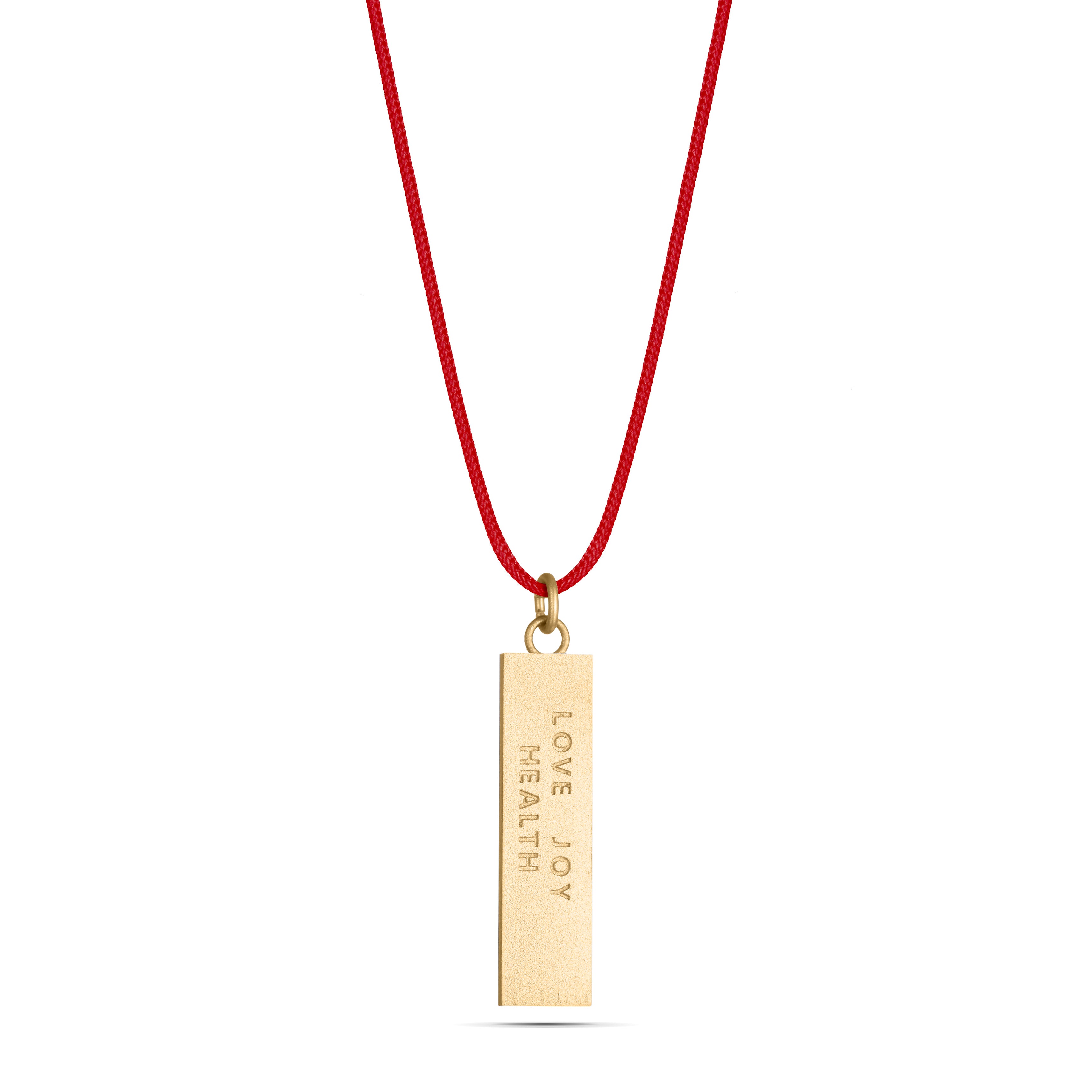 Bar Gold & Enamel Cord - available in 2 colors