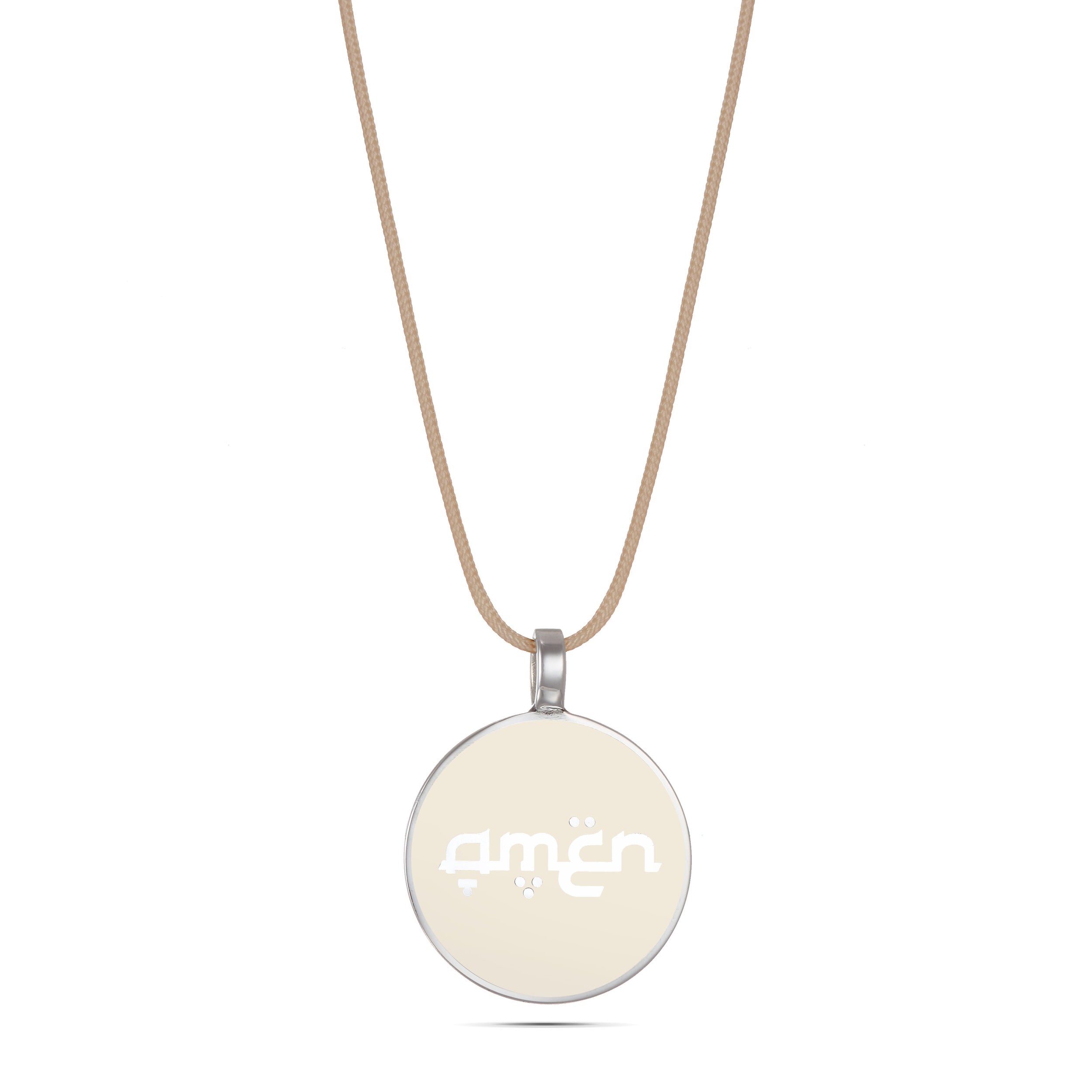 Halo Silver & Enamel Cord - available in 4 colors