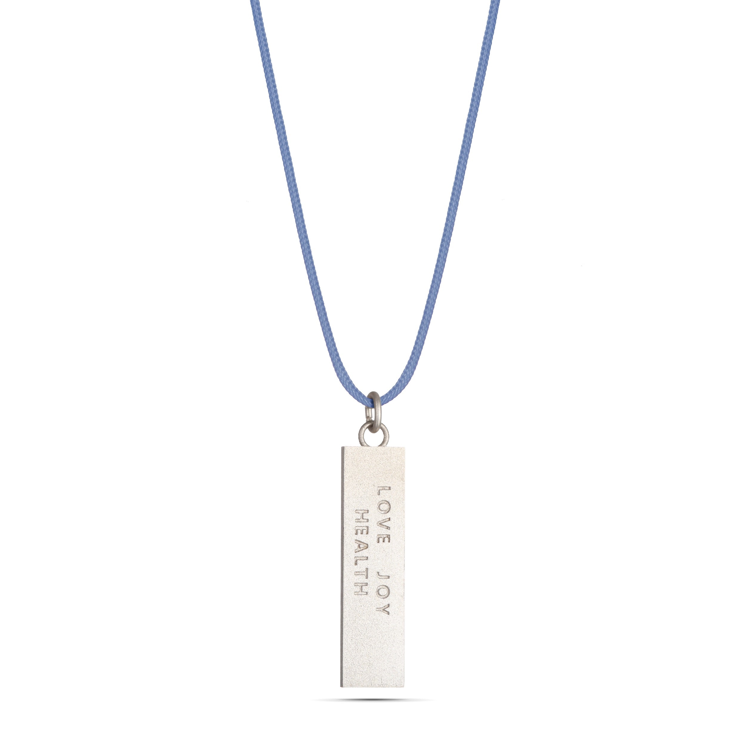 Bar Silver & Enamel Cord - available in 4 colors